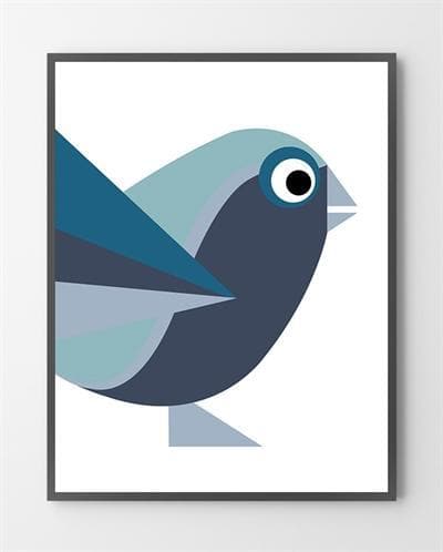 Plakat Birdy Nice 30x40 - Bylux Plakater