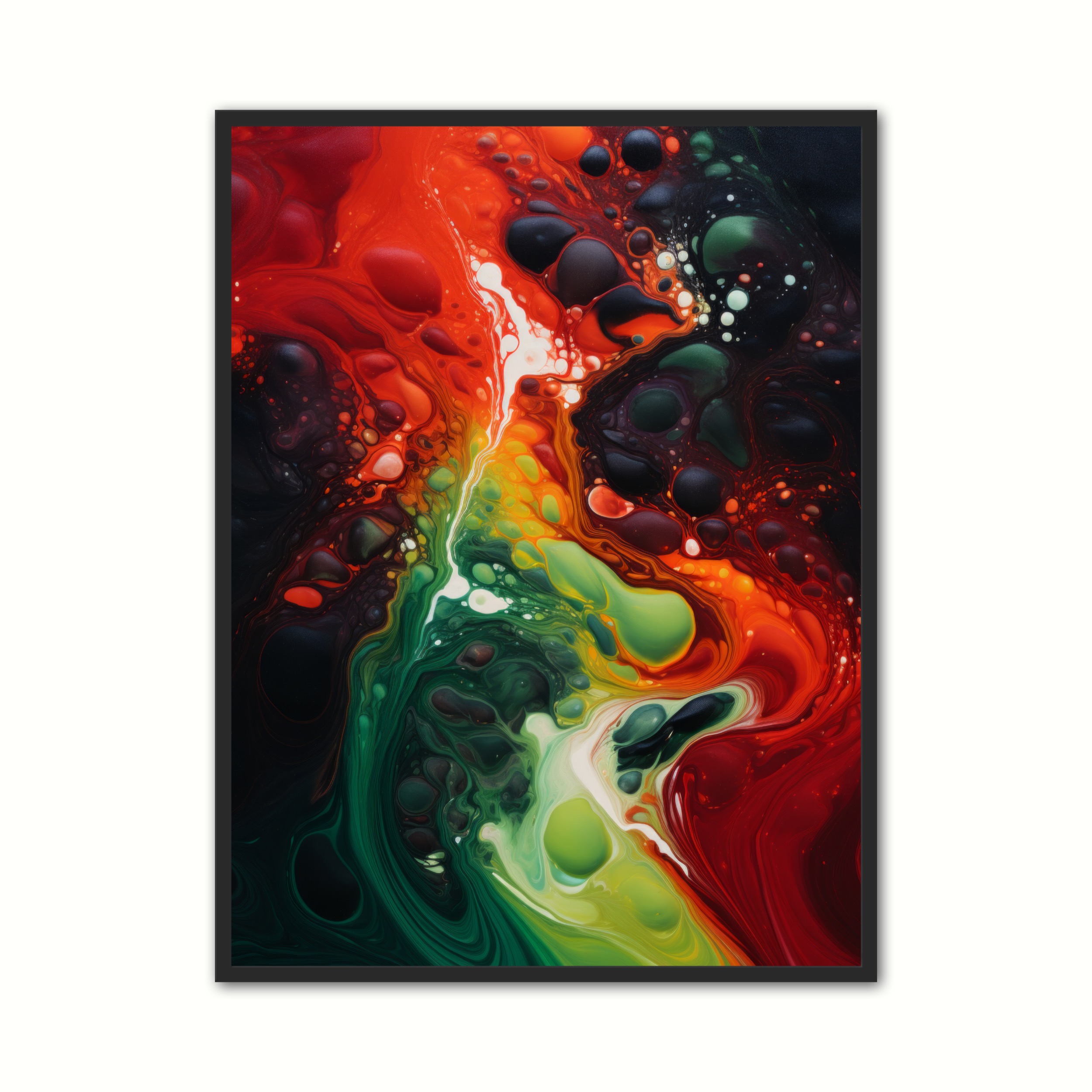 Plakat Med Enigmatic Forest Reverie Abstrakt Plakat - Ny Plakat Plakater