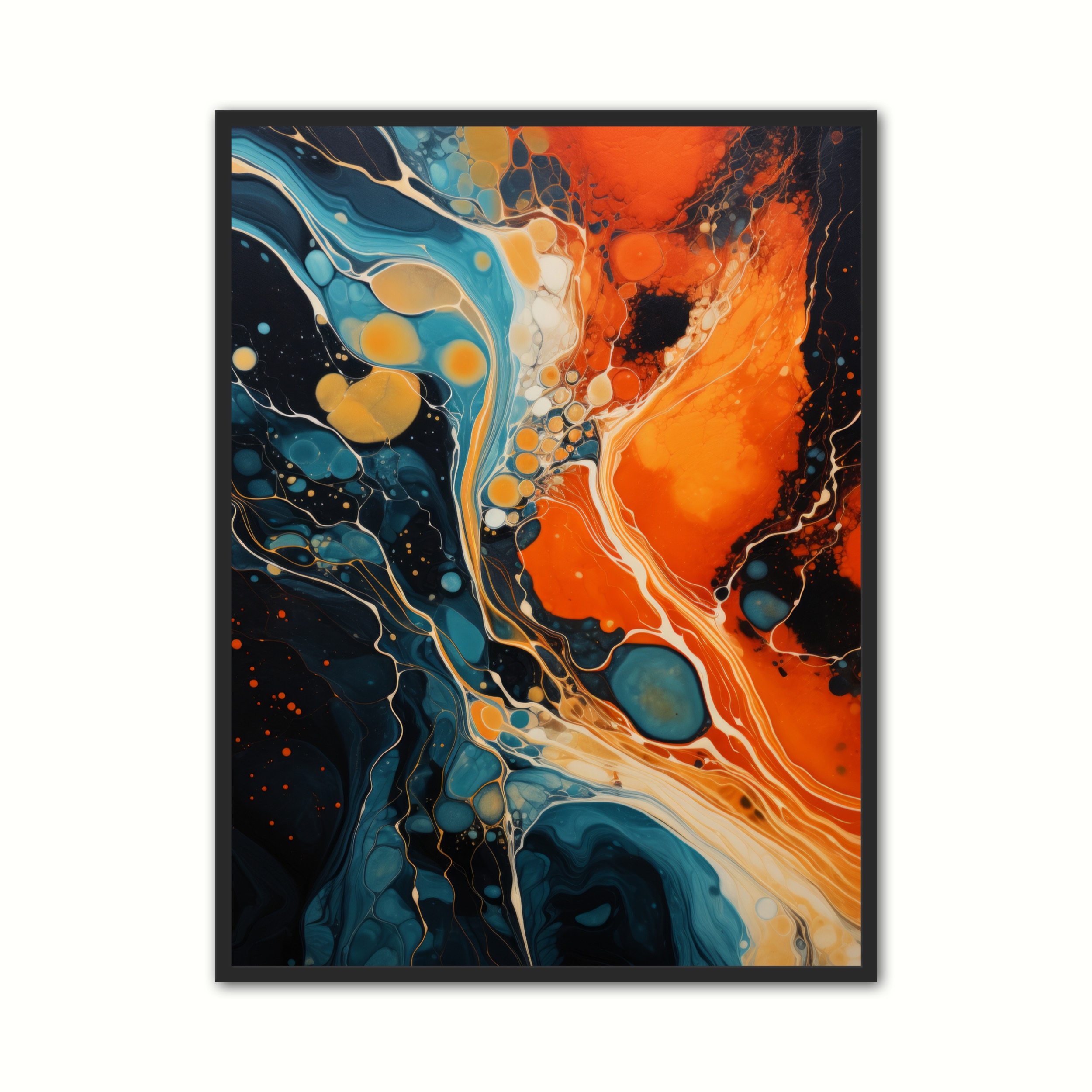 Plakat Med Opulent Abyss Abstrakt Plakat - Ny Plakat Plakater