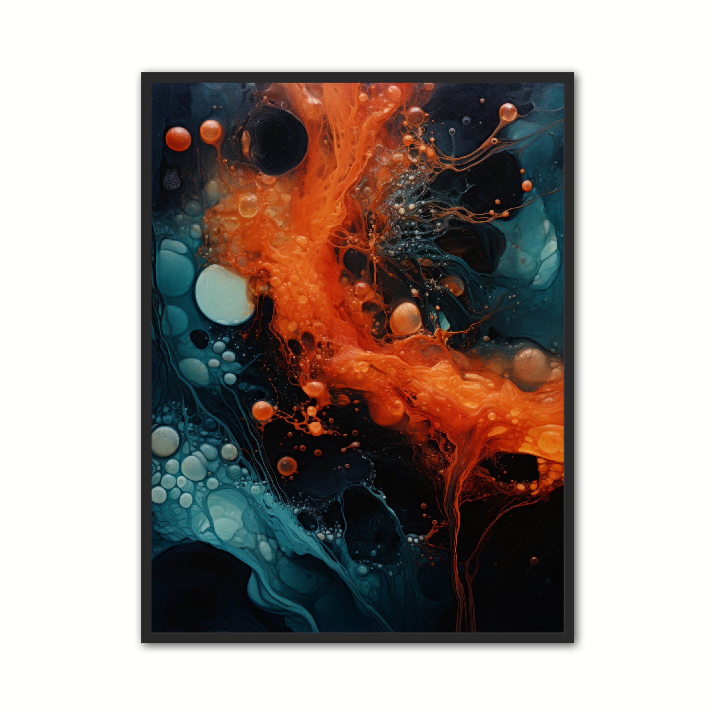 Plakat Med Mystical Mirage Abstrakt Plakat - Ny Plakat Plakater