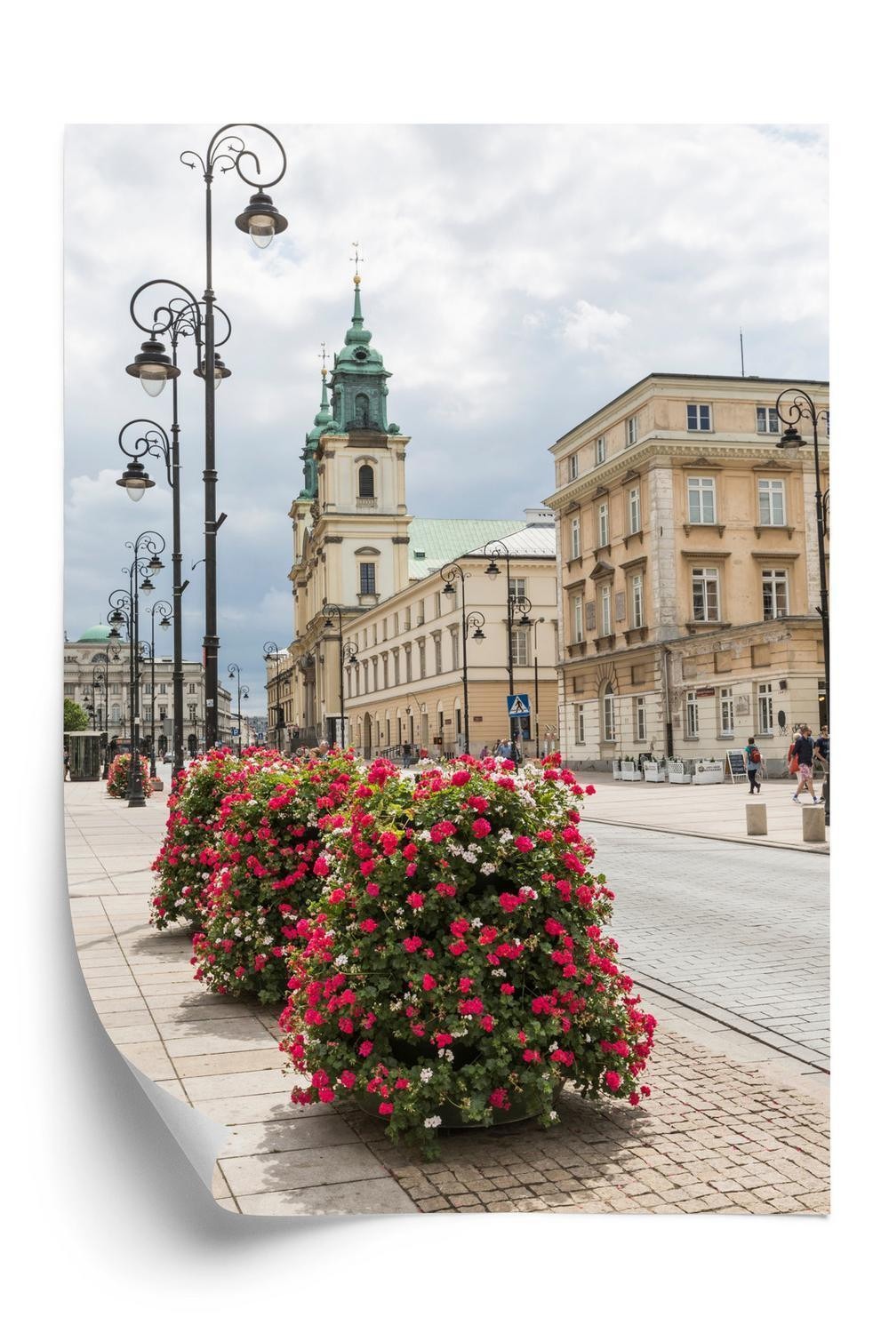 Plakat Det Hellige Kors Kirke Rdmiecie Distriktet Warszawa - Doboxa Plakater