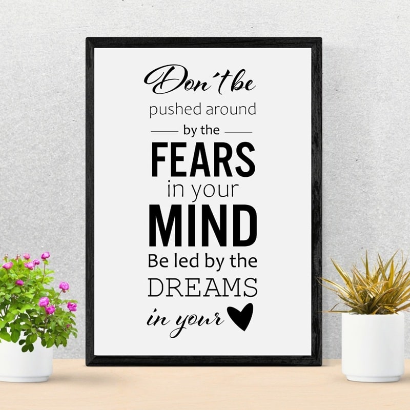 Plakat Don Pushed Around Fears - Plakater