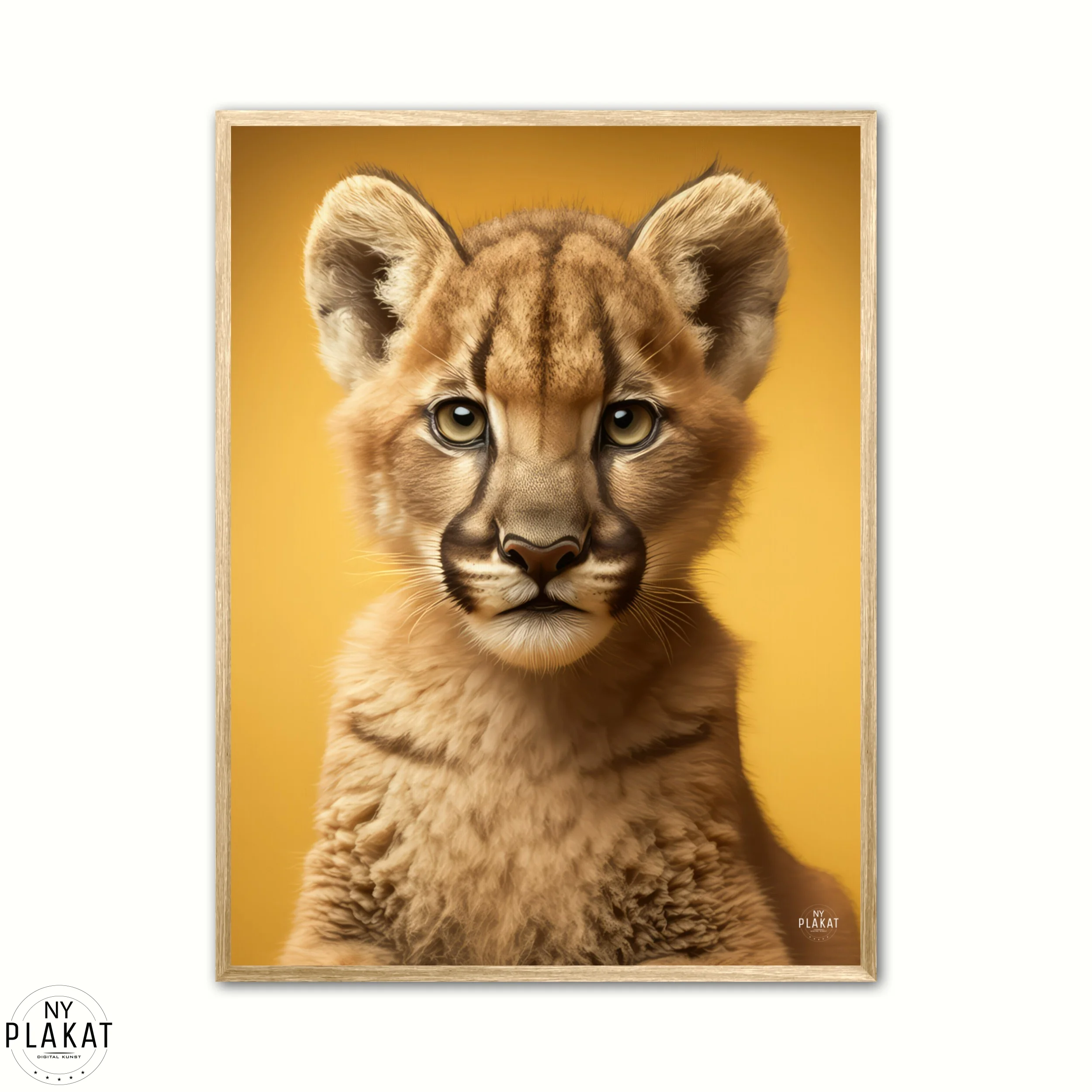 Puma Plakat Gul - Ny Plakat Plakater