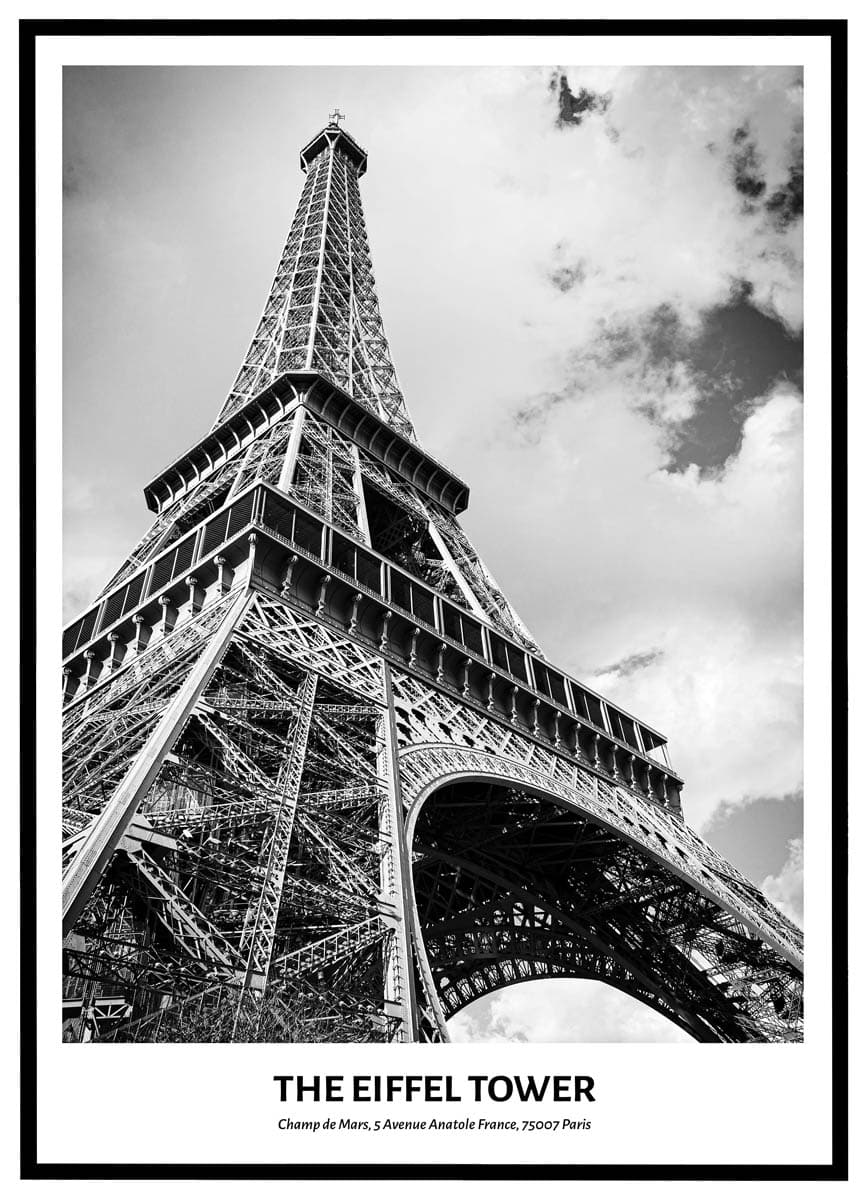 Plakat The Eiffel Tower - Plakater