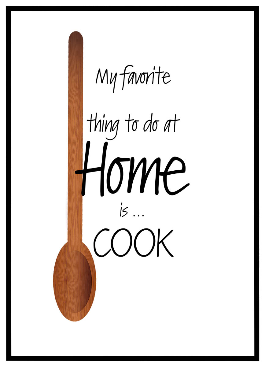 Plakat Favorite Thing Cook - Plakater