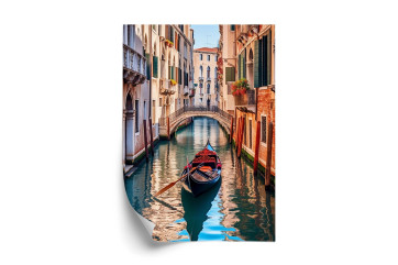 Plakat Gondol Kanal Venedig - Doboxa Plakater