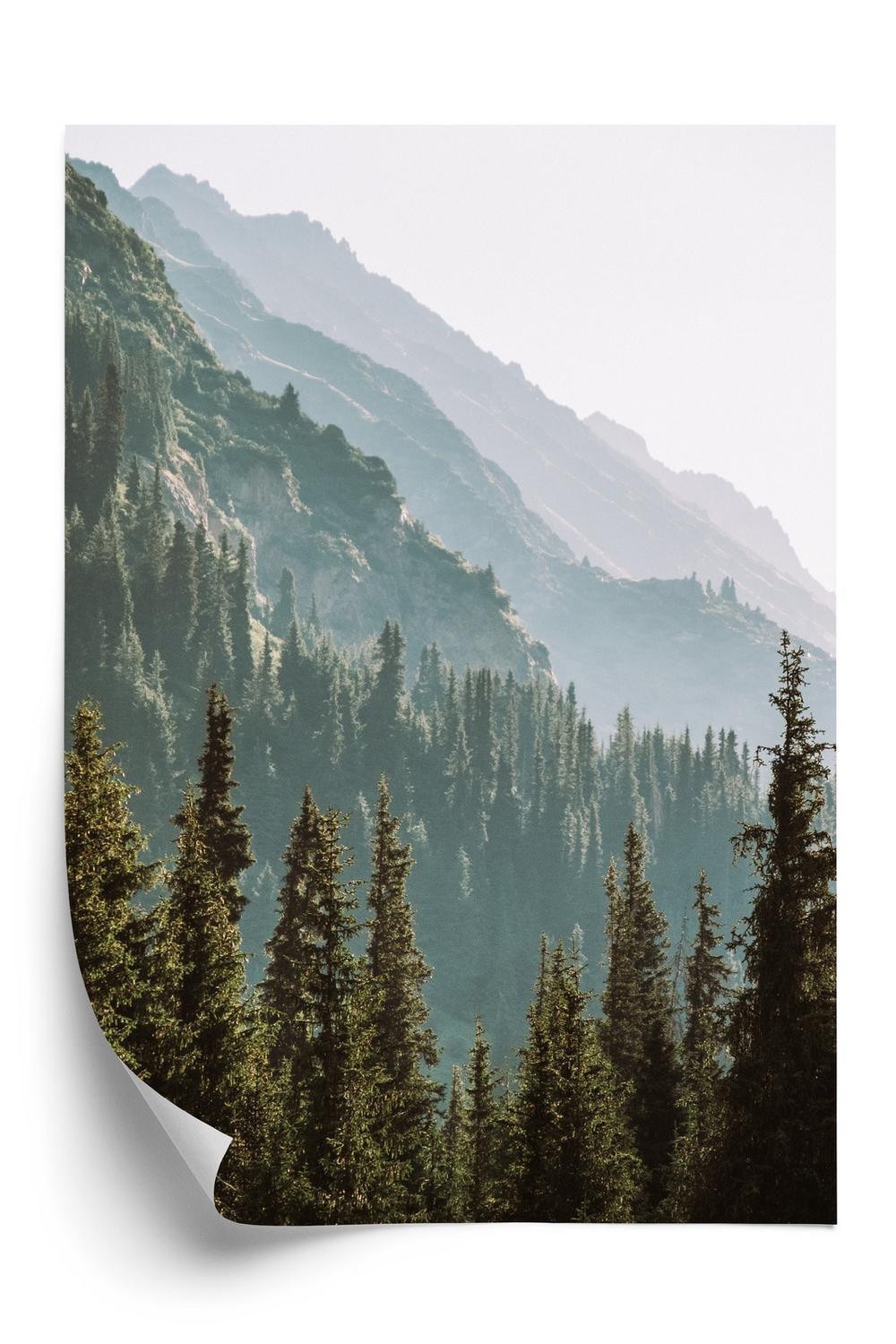 Plakat Kirgisistans Naturlandskab - Doboxa Plakater
