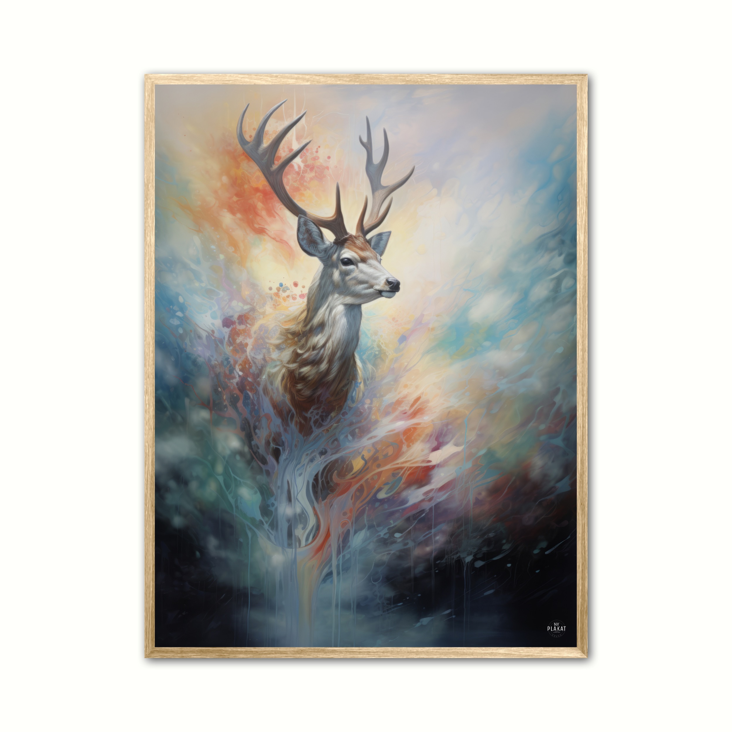 Plakat Med Stag The Spectrum Dreams Plakat - Ny Plakat Plakater