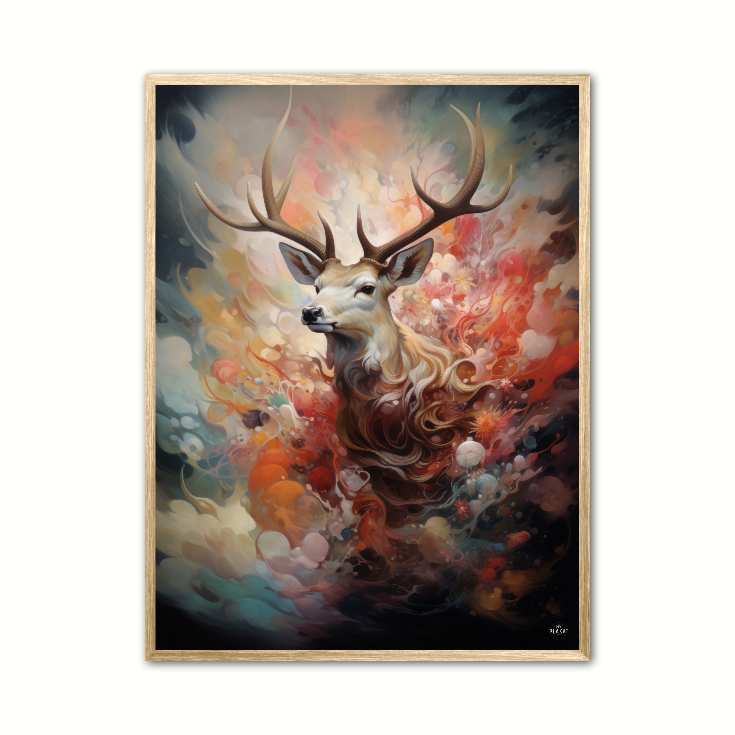 Plakat Med Stag Vivid Dreamscape Plakat - Ny Plakat Plakater