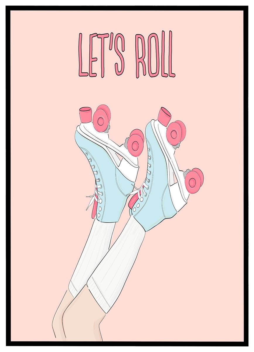 Plakat Let Roll - Plakater