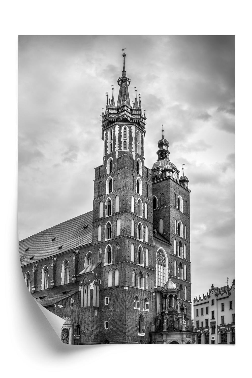 Plakat Mariacki Church Cracow Poland - Doboxa Plakater