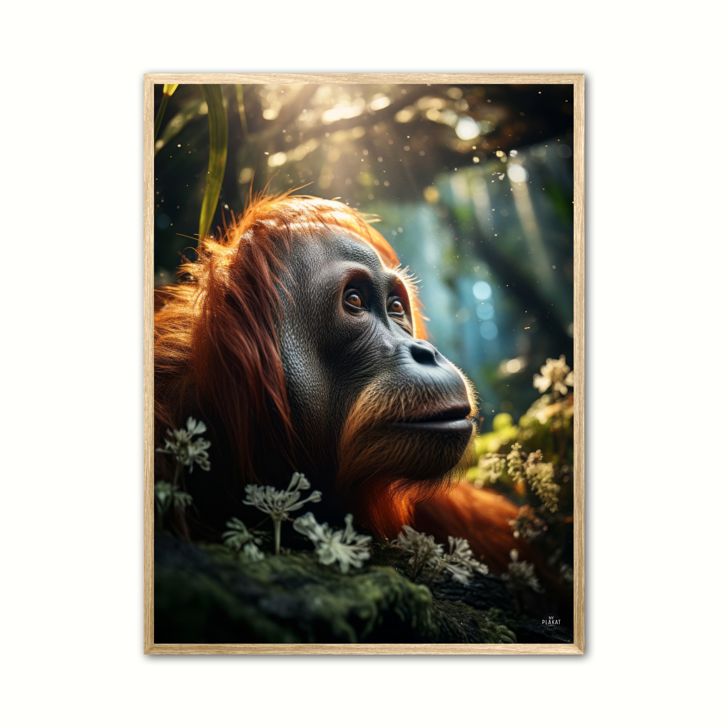 Plakat Med Orangutang Plakat - Ny Plakat Plakater