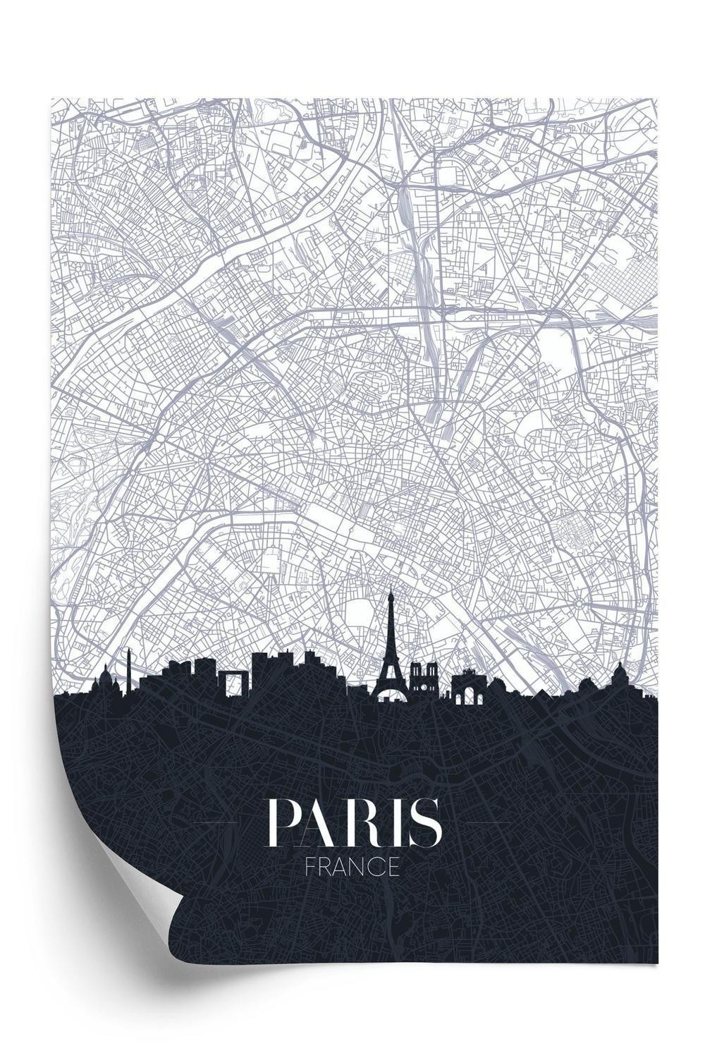 Plakat Paris Byplan - Doboxa Plakater