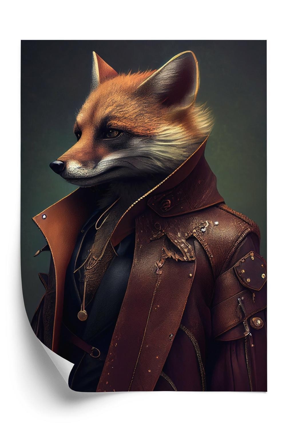 Plakat Ræv Fantasy Kostume - Doboxa Plakater