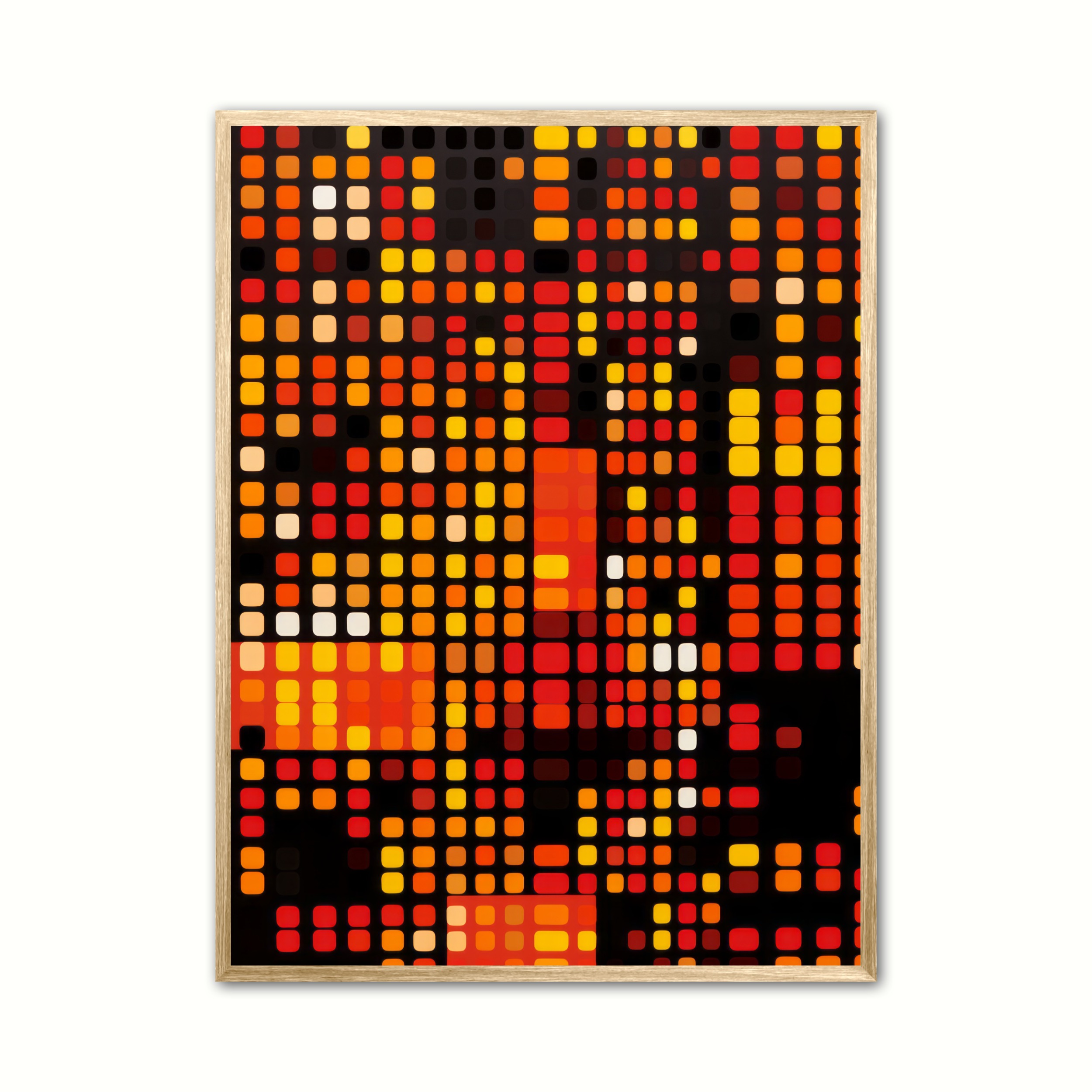 Microfilm Madness Mosaic Plakat - Ny Plakat Plakater