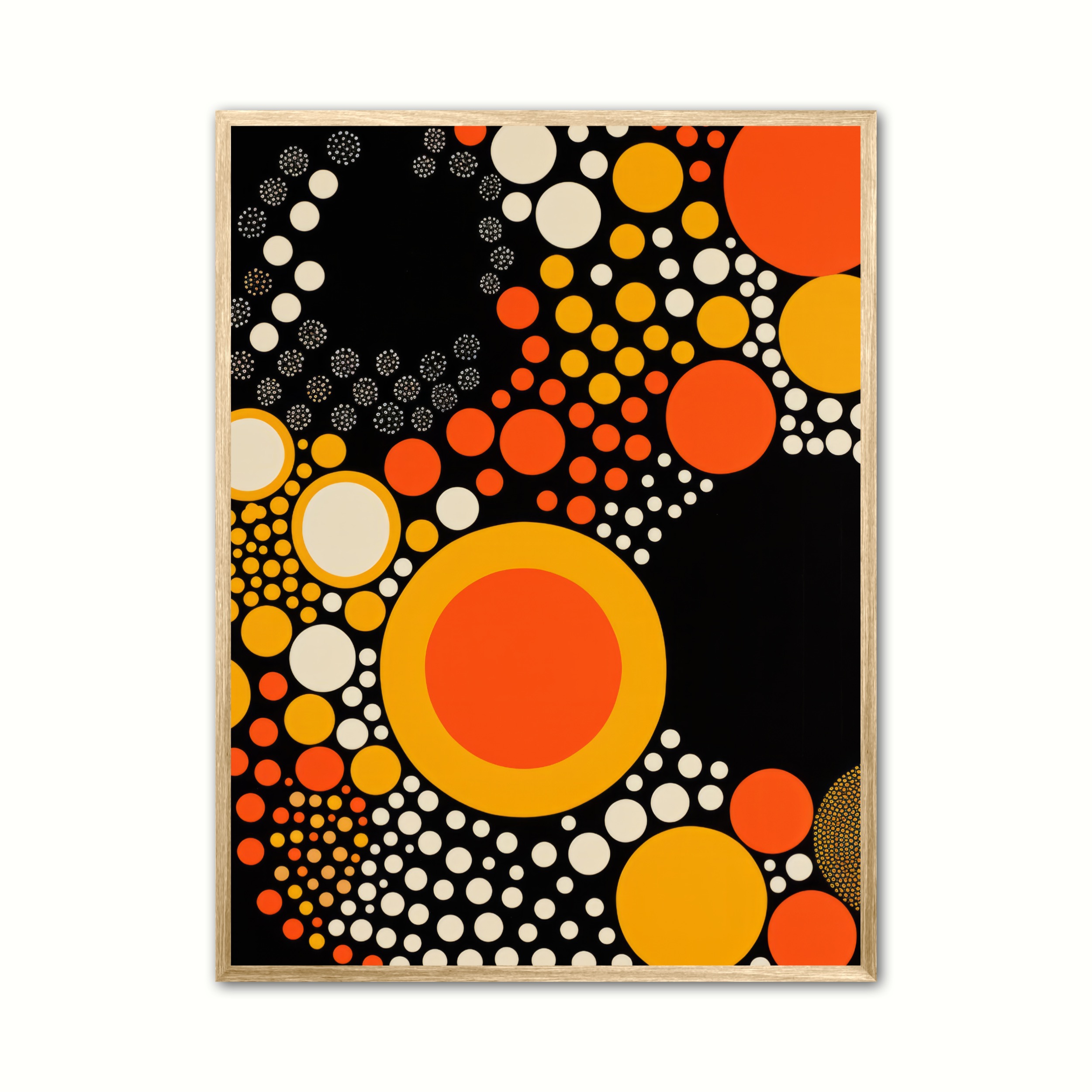 Retro Dots Delight Plakat - Ny Plakat Plakater