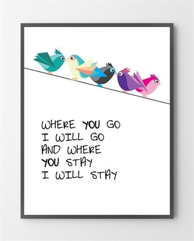 Plakat Shop Friends 30x40 - Bylux Plakater