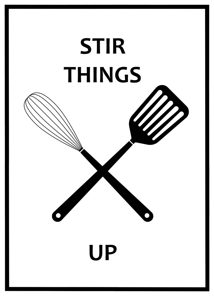 Plakat Stir Things - Plakater