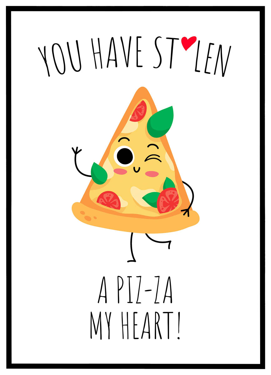 Plakat You Have Stolen Piz Heart - Plakater