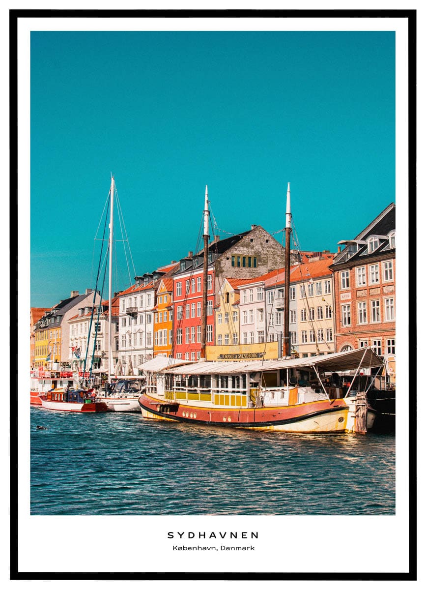 Plakat Sydhavnen København - Plakater