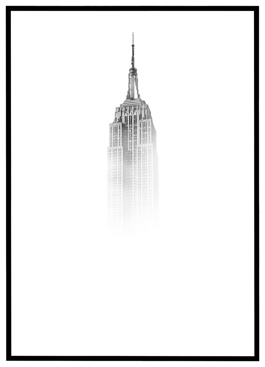 Plakat Toppen Empire State Building - Plakater