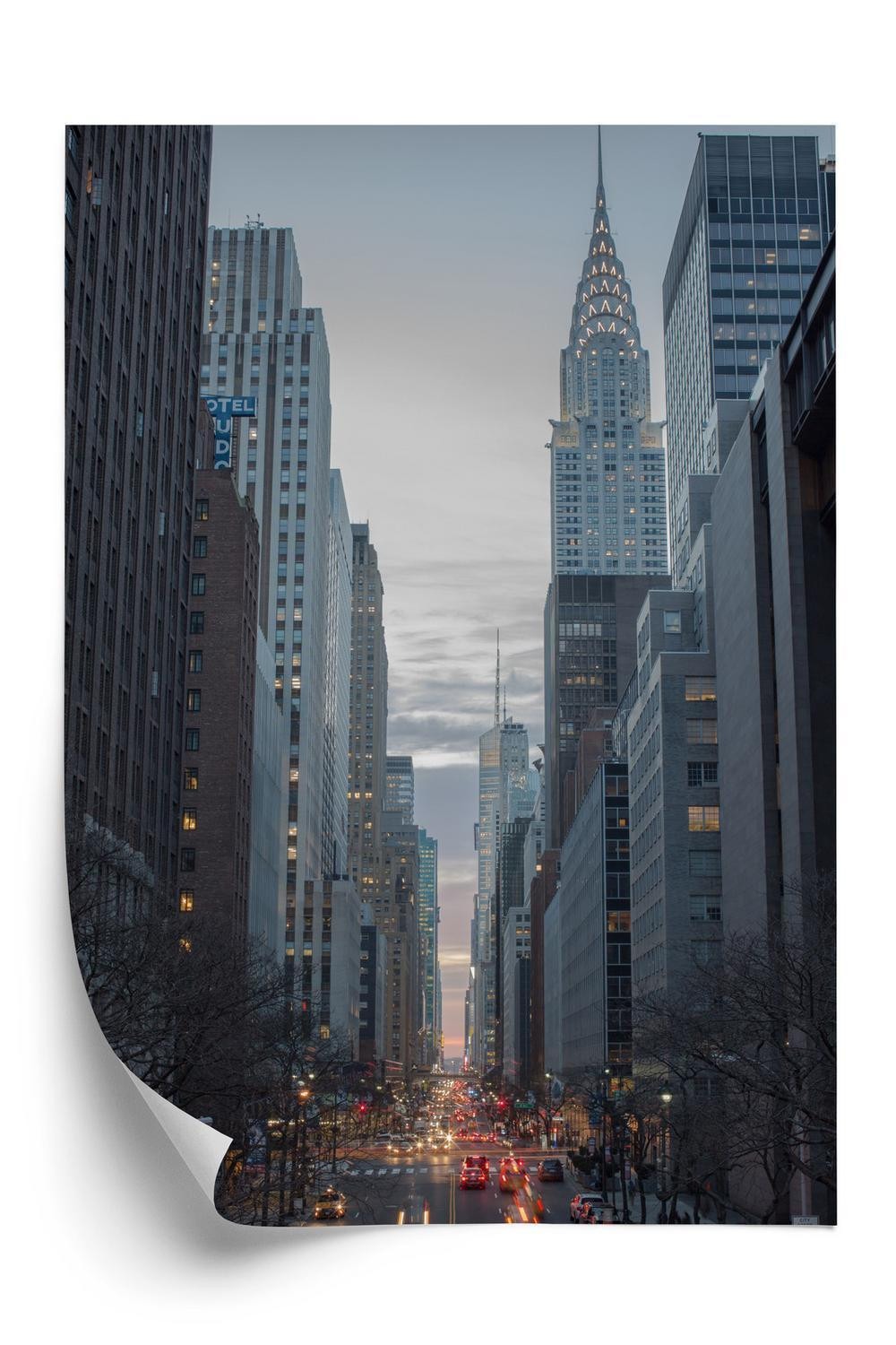 Plakat Udsigt Over 42nd Street Manhattan - Doboxa Plakater