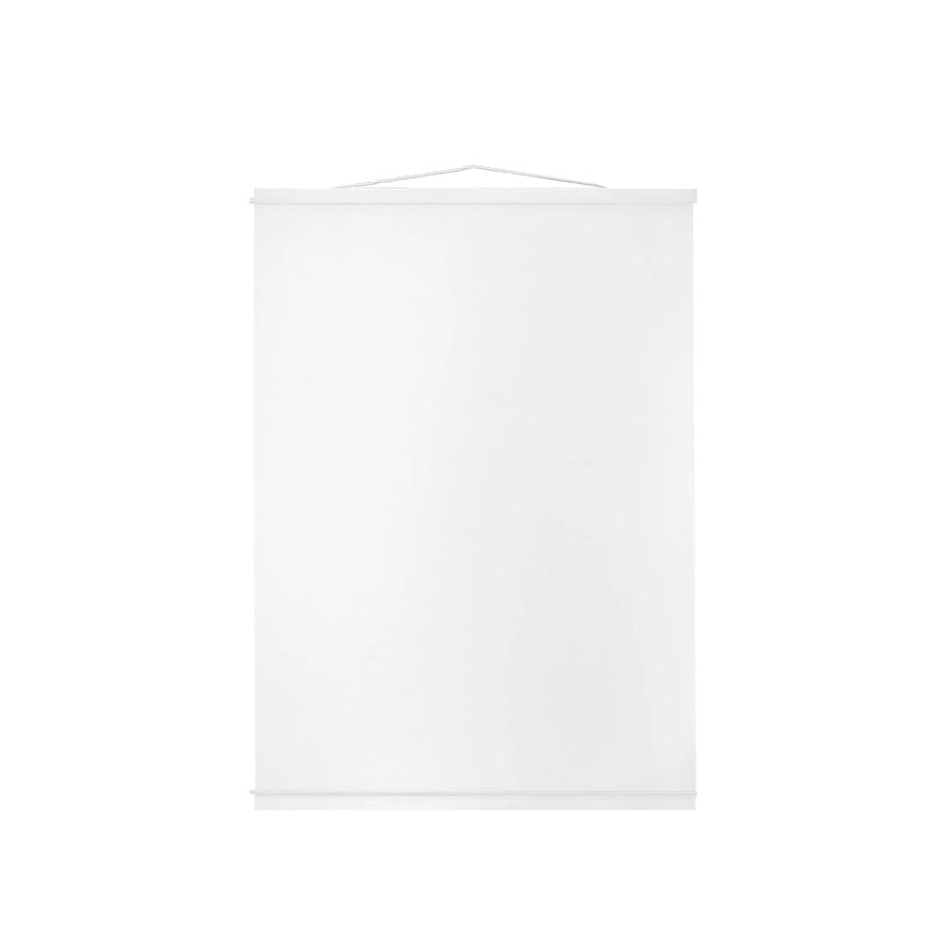 Hvid Poster Hanger White 70x100cm - Moebe Plakater  - 5713520000836