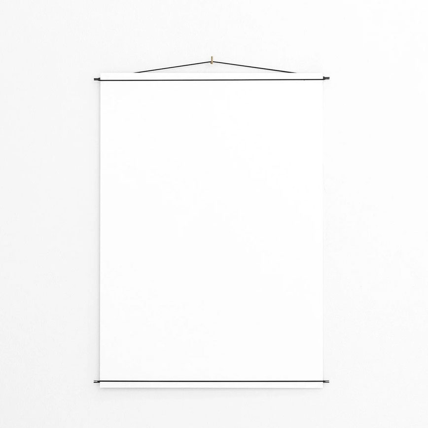 Sort Poster Hanger Black 70x100cm - Moebe Plakater  - 5713520000812