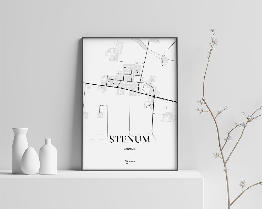 Hvid Stenum Plakaten - Printway Plakater