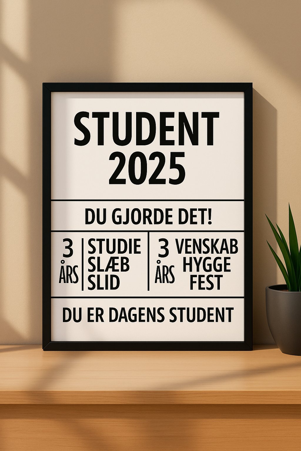 Student Plakat - Postersbyus Plakater