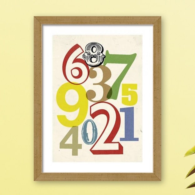 Plakat Numbers - Plakater