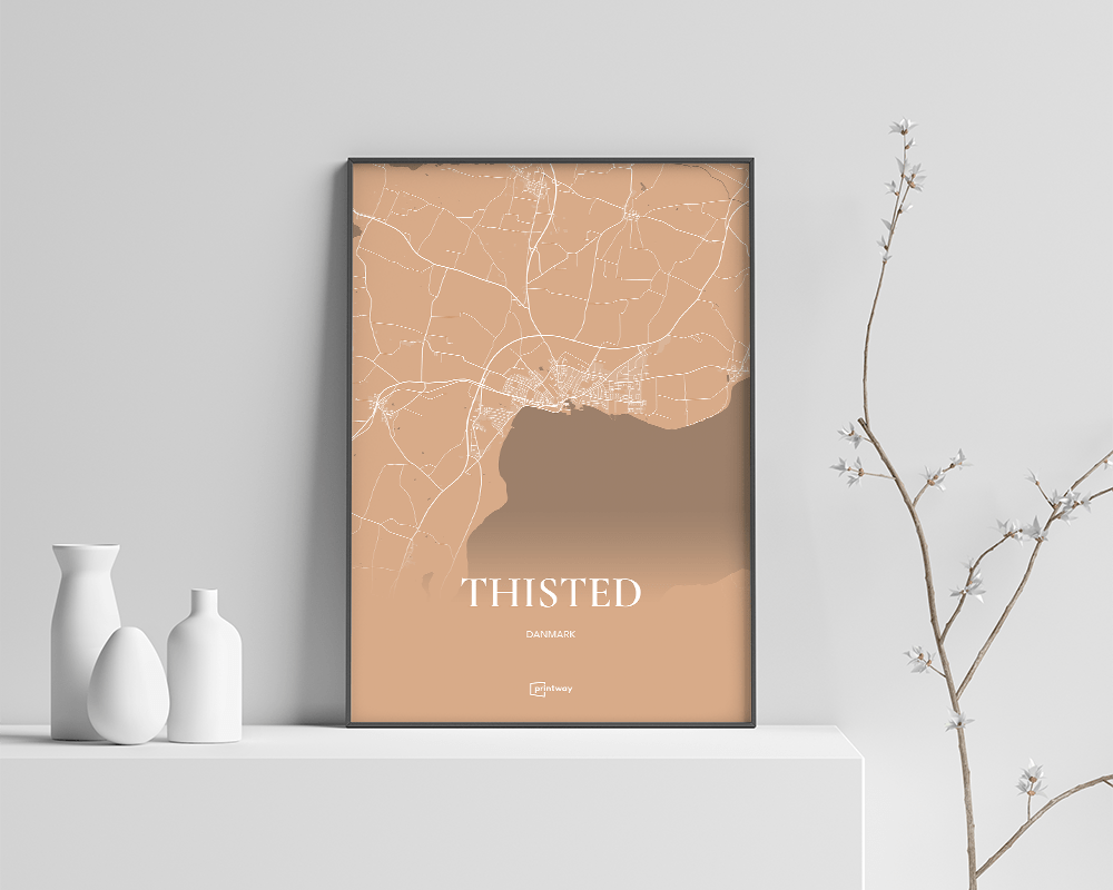 Guld Thisted Plakaten - Printway Plakater