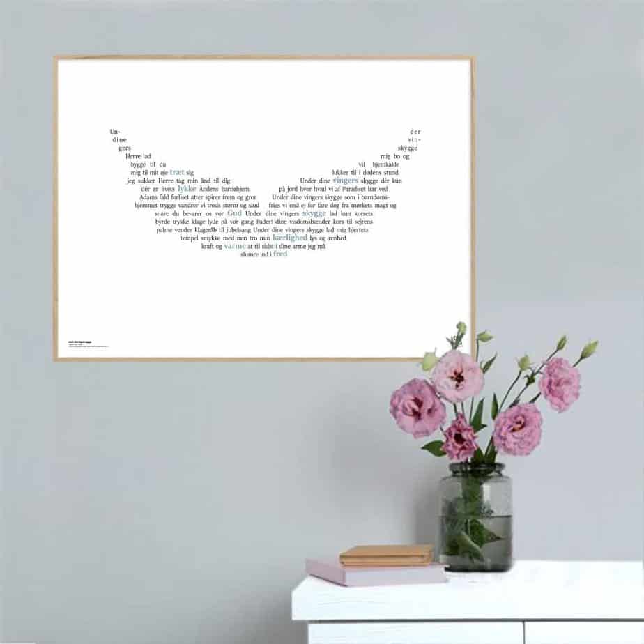 Under Dine Vingers Skygge Songshape Plakat Vandret - Songshape Plakater