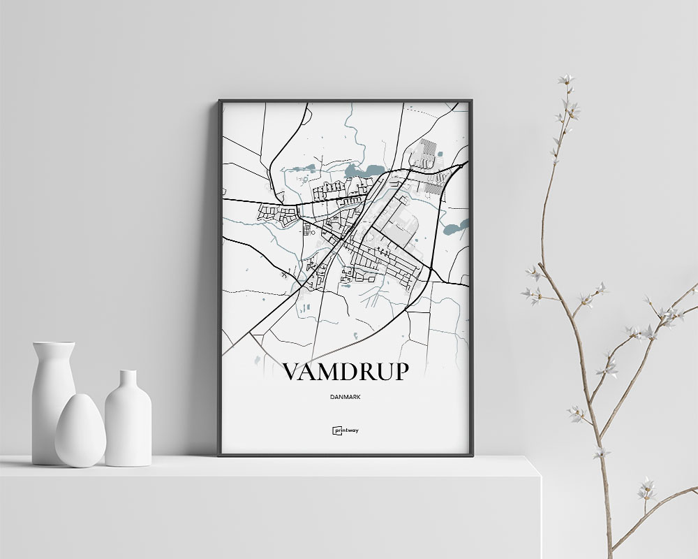 Hvid Vamdrup Plakaten - Printway Plakater