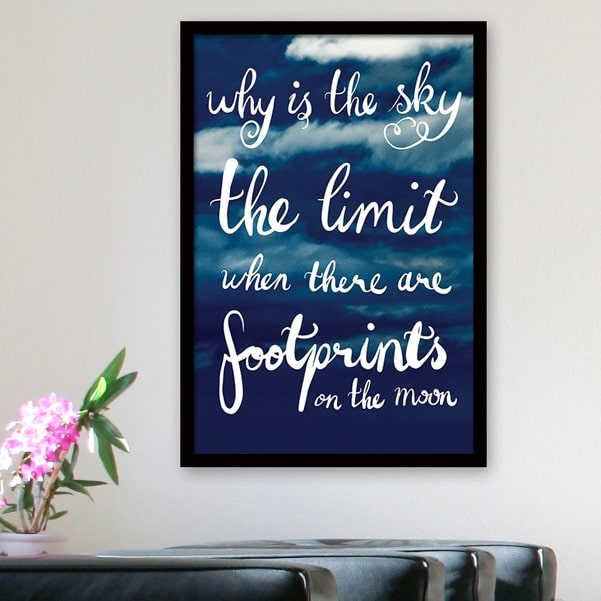Plakat Why The Sky The Limit - Plakater